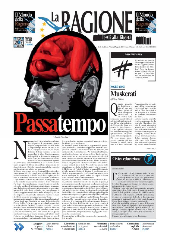 Prima-pagina-la ragione-oggi-edizione-di-oggi-20240809